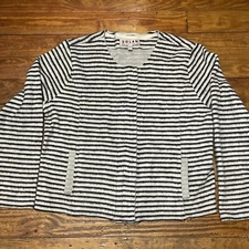 Dolan left coast sweater womens XL  Zip Up @ F6