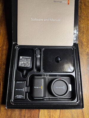 BMPCC OG Black Magic Pocket Cinema Camera mit digitalem super 16 Sensor. WIE NEU