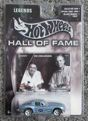 2003 HOT WHEELS EDELBROCK '63 CORVETTE STING RAY LEGENDS GREATEST HALL OF FAME