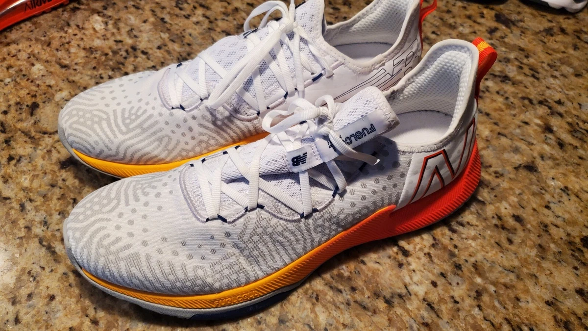 New Balance FuelCell Trainer White Electric Red for Sale  display picture 1
