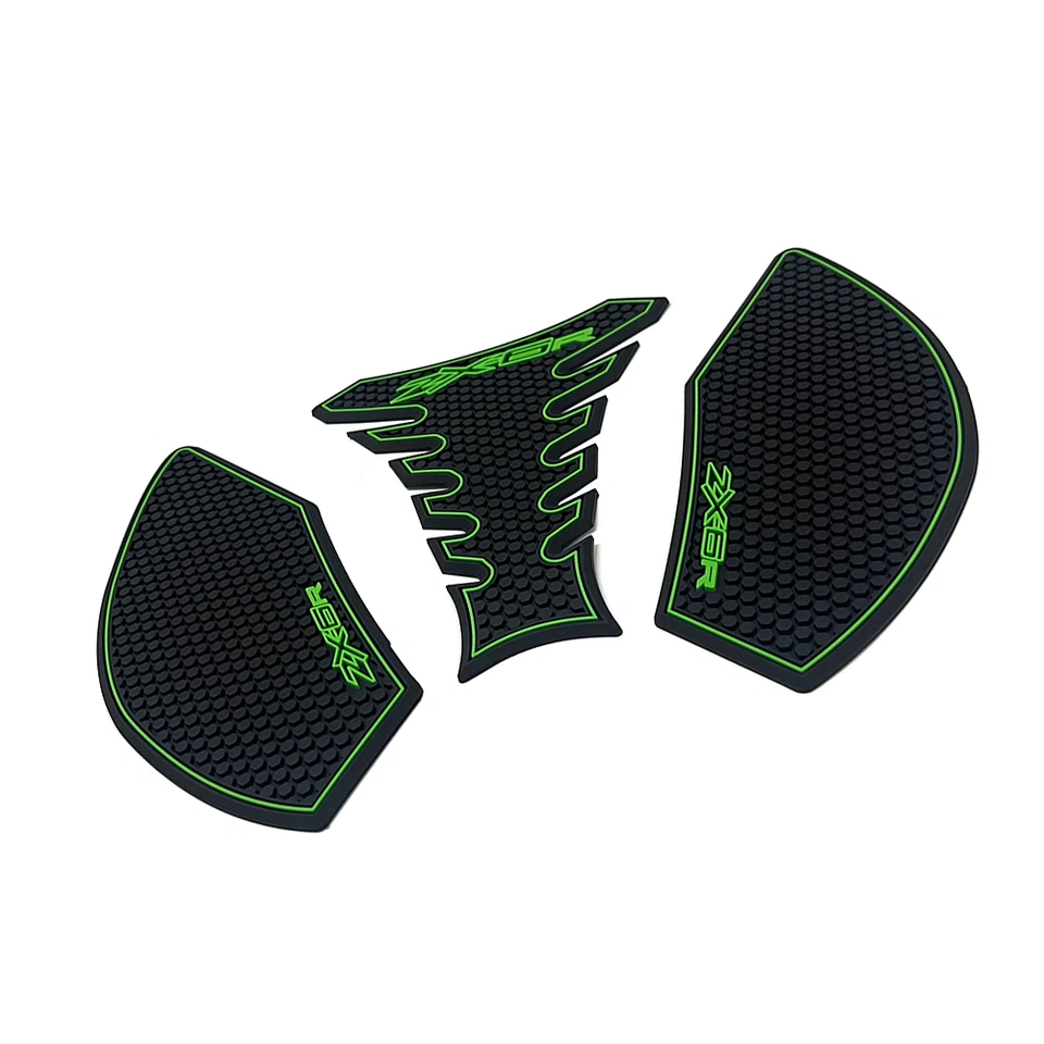 Almohadilla antideslizante para tanque de combustible alfombrilla de remolque pegatina para Kawasaki Ninja ZX-6R 2019-2025 Foto 3 de 4