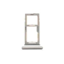For Samsung Galaxy A42 A426B Replacement Dual Sim Card Tray (Prism Dot White)