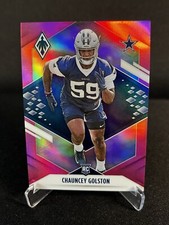 2021 RC Chauncey Golston Panini Phoenix Pink #185  SP /199 Dallas Cowboys Rookie