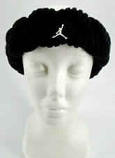 Nike Jordan Headband Women's Braided Fleece Sweatband Black/Sail