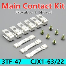 Juego de contactos 3TY7470-OA,3TY7470-0A kit de contactos apto para Siemens Contactor 3TF47 3P