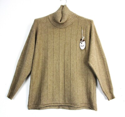 Maglione Oversize Collo Alto Grigio Souvenir - Scintille Store - Foto 2