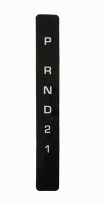 Automatic Console Shift Plate Pattern Insert 1970-1981 Firebird 1973 ...