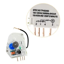 Refrigerator Defrost Timer 482493 Repalcement - Beaquicy for Whirlpool W10822278