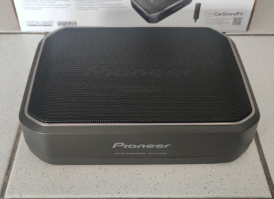 Pioneer TS-WX 140DA Underseat Sub 350Watt Class D Neu von More dB Car Audio