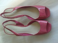 Quinceanera Shoes Nine West Pink Dress Heels 7.5M  RETAIL $125.00