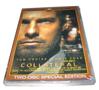 Collateral - Tom Cruise - New Sealed DVD - Region 4