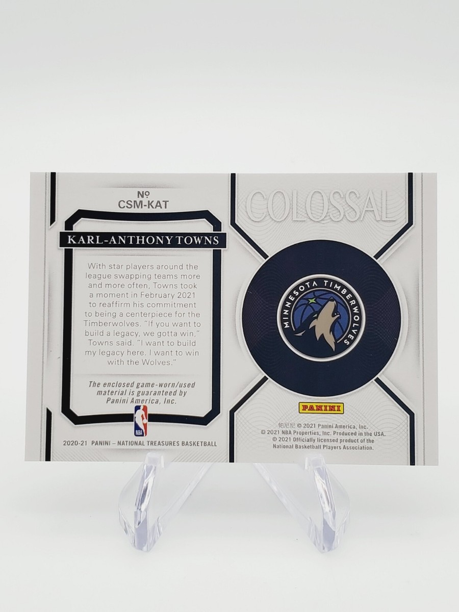 その他 Karl Anthony Towns National Treasures /5 その他 Karl Anthony Towns National Treasures /5 Karl Anthony
