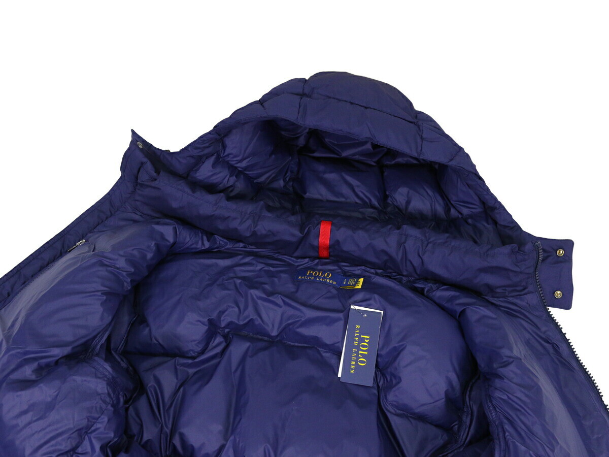 Polo Ralph Lauren Men's Hooded Down Puffer Jacket Coat with Pony