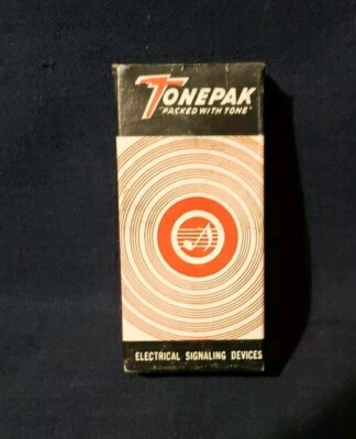 Vintage Tonepak 2 ½  Bell #302 Two Coil Lee Electric Inc. in Original Box NOS