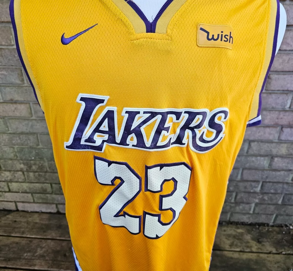 LeBron James Lakers #23 Nike Wish NBA Swingman Jersey - size 50