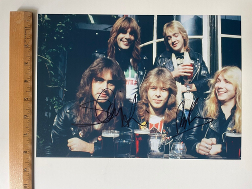 Iron Maiden Steve Harris, Dave Murray signed Autogramm - 8 x 12 Foto mit COA - Bild 2 von 8