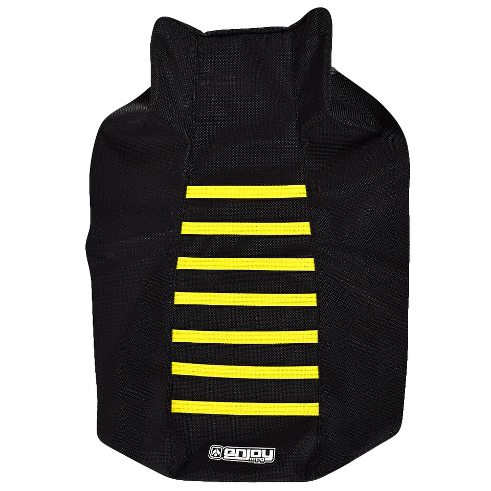 Cubierta de asiento Honda Sportrax TRX 300 EX 1993-2006 COSTILLAS TODO NEGRO/AMARILLO #208 Foto 4 de 4