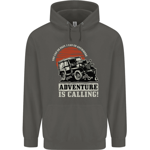 Adventure Is Calling 4X4 Off Roading Road Childrens Kids Hoodie - Picture 52 of 68