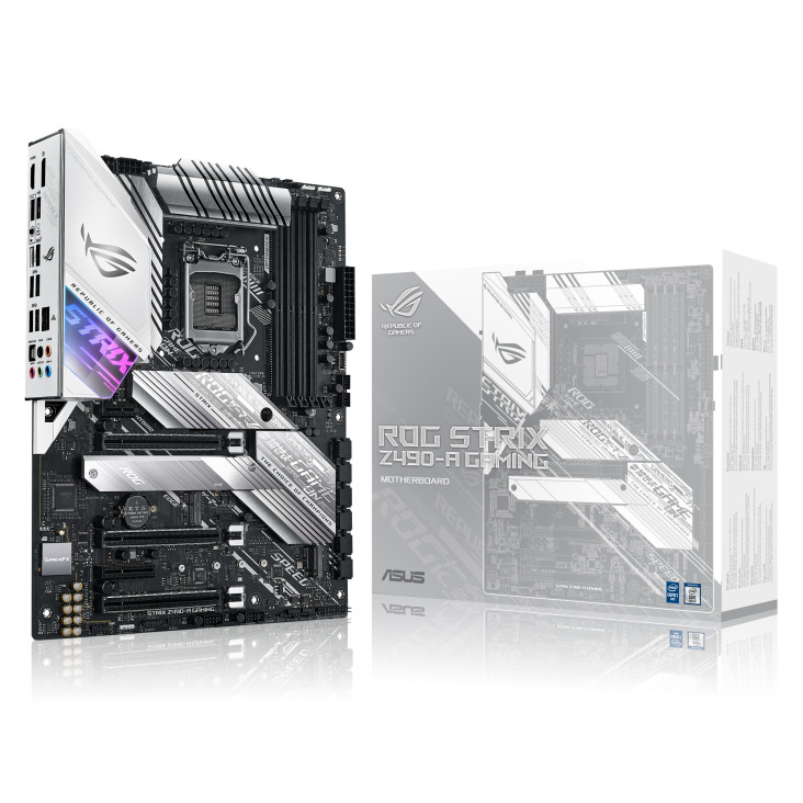Asus ROG STRIX Z490-A GAMING atx mainboard lga1200 intel  ddr4 （oc）CrossFireX