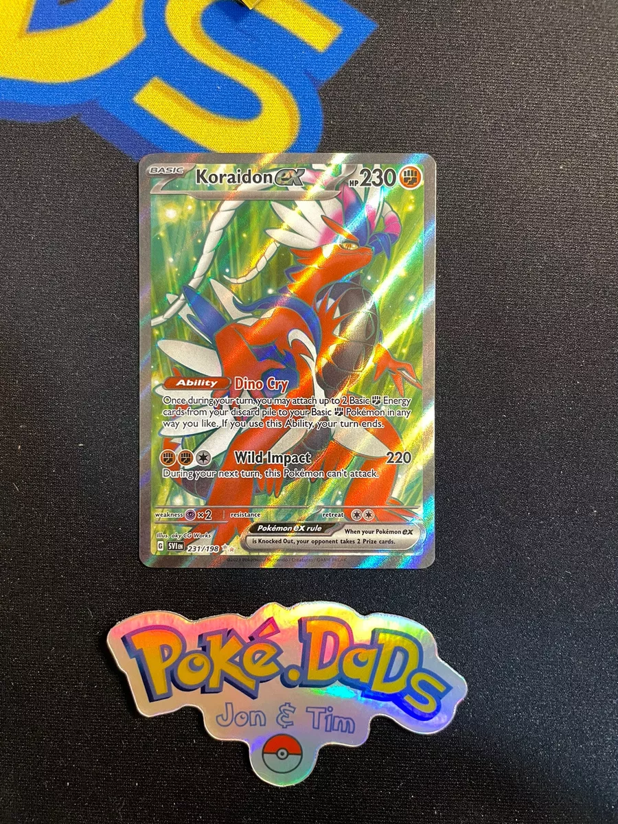 Koraidon ex sv1 231  Pokemon TCG POK Cards