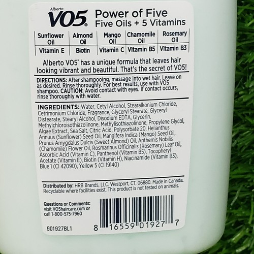VO5 OCEAN REFRESH REVITALIZING CONDITIONER SEA MINERALS 18 Fl Oz - Picture 3 of 3