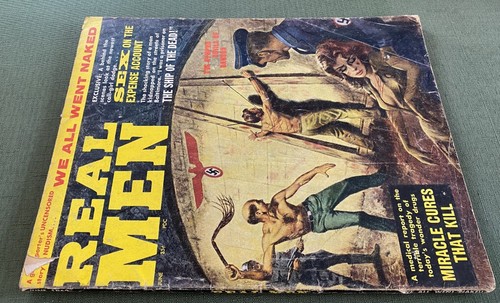 Real Men Magazine June 1962, War Stories, Torture, Sex, Horror - Picture 3 of 12