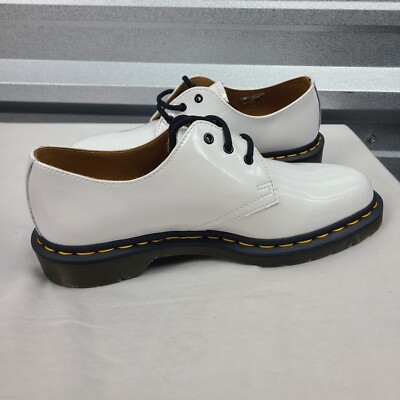 Dr. Martens 1461 Smooth Leather Oxford Shoes White Men\'s Size 8 1461 Pride White Smooth Leather Oxford Shoes – Posers Hollywood main image 2