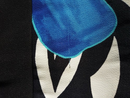 Dressbarn 8 Sleeveless Sheath Dress Black Blue Floral knee length zip scoop used - Picture 6 of 8