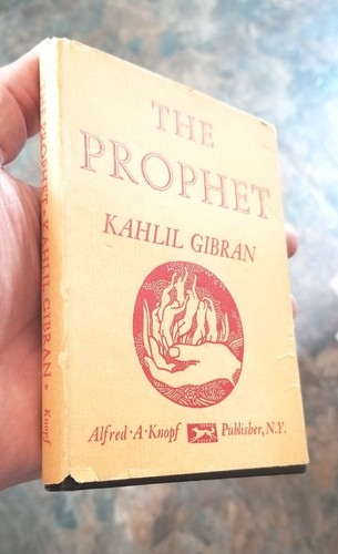 The Prophet by Kahlil Gibran Hardcover With Dust Jacket 1965 Pocket Edition - Picture 11 of 17