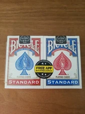 Bicycle Playing Cards Set Of Standard 52 Card Deck US Playing Card Co. 2-Pack B