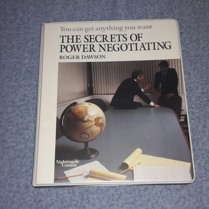 The Secrets of Power Negotiating cassette Box Set ROGER DAWSON