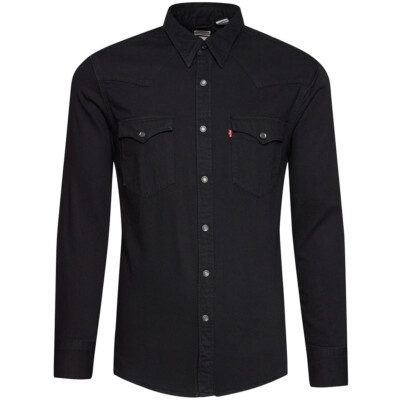 85744-0002 Levi's Barstow Western Standard Hemd Col Boutonné Herren