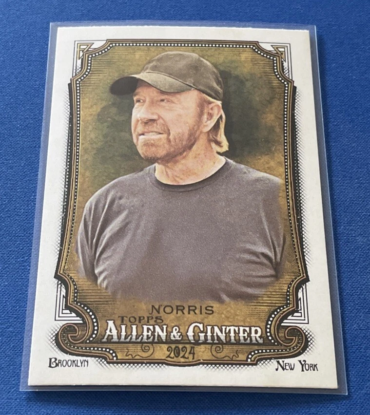 Chuck Norris trading card
