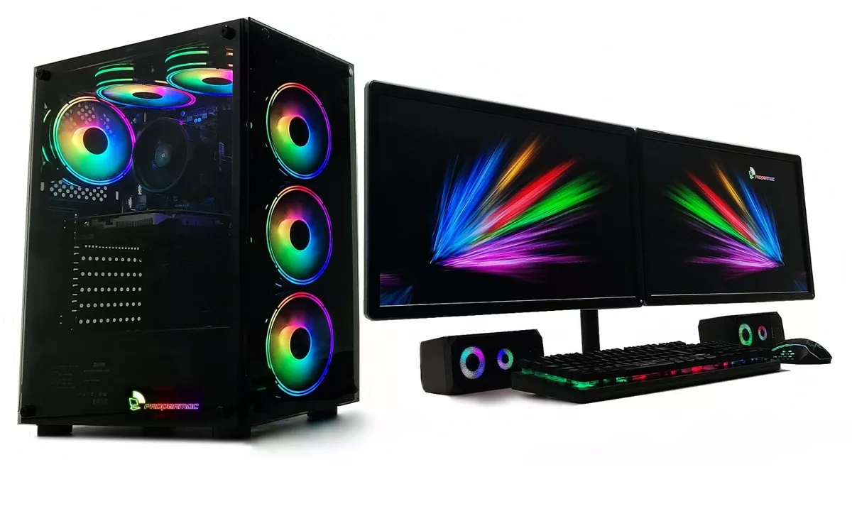 Kit Pc Gamer I7 480gb Placa De Vídeo + Monitor + Combo Game