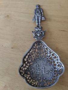 GERMAN SUGAR SIFTER SILVER FANTASTIC farmer milk country