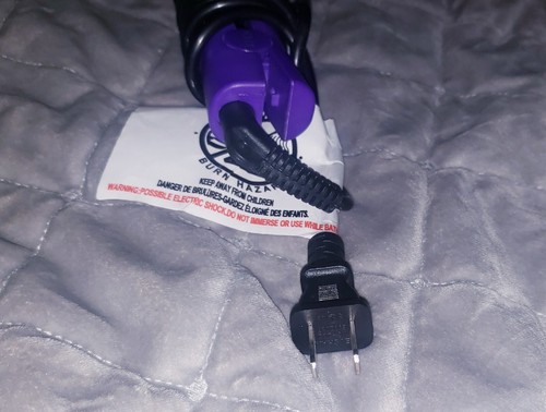 Soleil Ceramic Flat Iron Purple Magnetized Plates L10HSC-B3 Demo Excellent - Picture 4 of 20