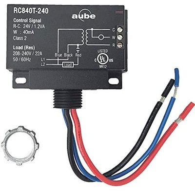 Aube Low Voltage Digital Thermostat Aube Digital Non-Programmable