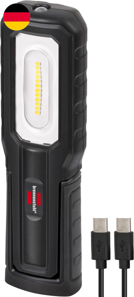 Brennenstuhl Led Akku Handleuchte Hl 701 A/Led Arbeitsleuchte FüR AußEn IP54 (70-image