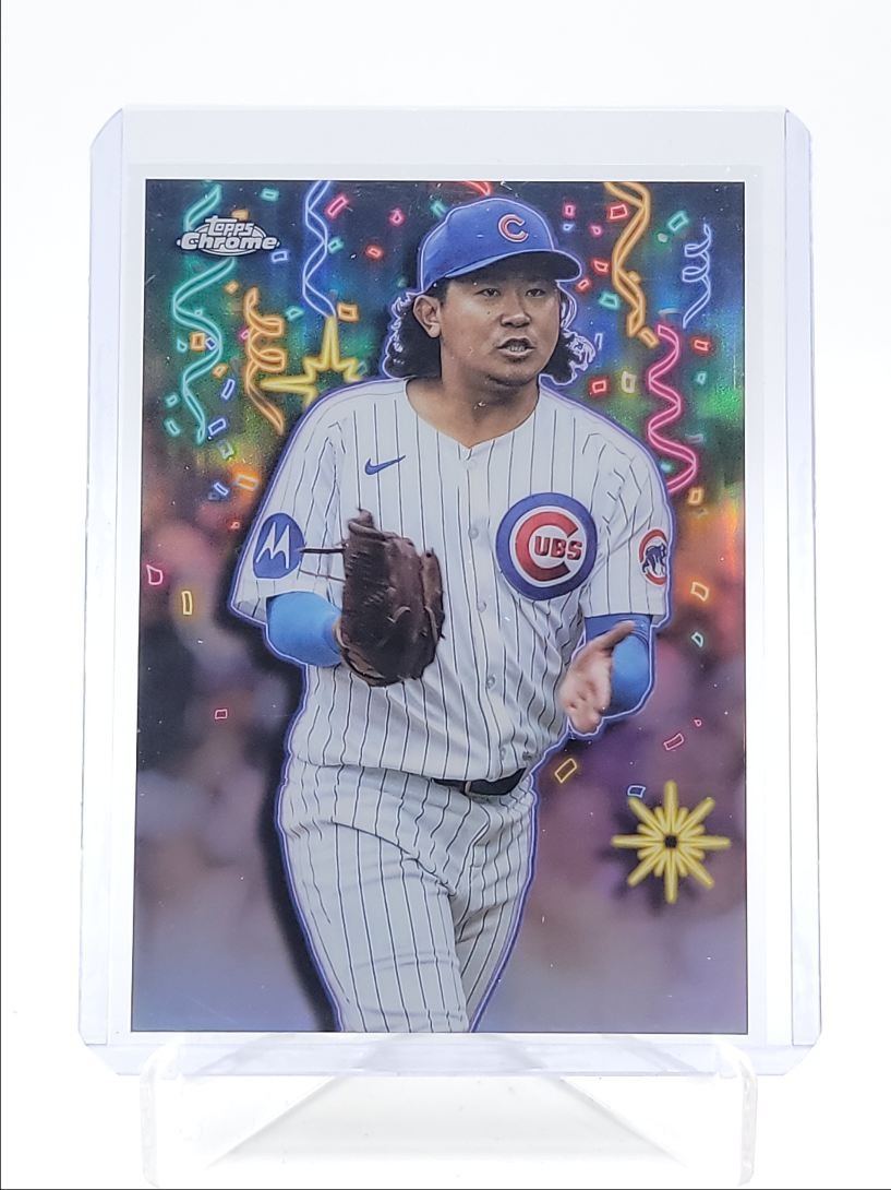 SHOTA IMANAGA 2025 TOPPS CHROME UPDATE SERIES CELEBRACION SSP Q3996