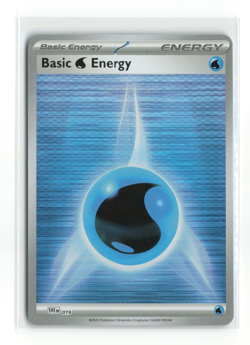 Water Energy #SVE 019 Reverse Holo Pokemon TCG NM