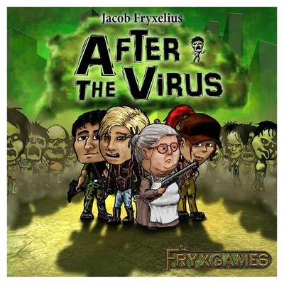 Fryx Games After The Virus: A Cooperative Zombie Deckbuilder for 1-3 Players,...