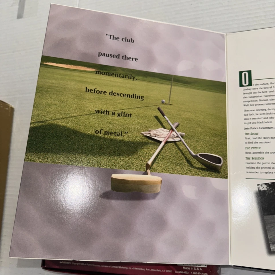 Vintage Bepuzzled! mystery puzzles. A Ghost Of A Chance And Murder, Of Course! - Image 4 of 4