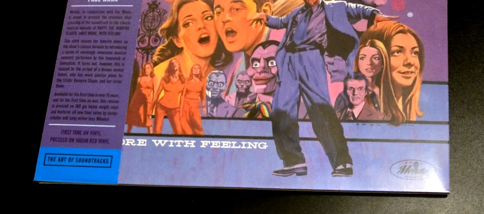 Buffy The Vampire Slayer Once More With Feeling Mondo Record 180GM Red Vinyl NEW - Image 2 of 4