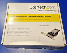 Carte réseau Startech ST4000SPEXI - Intel Chip - 4 ports réseau - Neuve