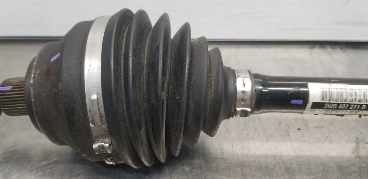 16 BENTLEY CONTINENTAL GTC 6.0L W12 AWD AXLE SHAFT FRONT LEFT DRIVER 3W0407271D