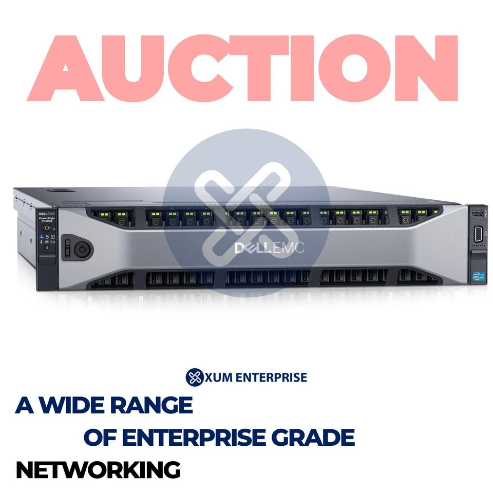 Dell R730xd 24SFF+2SFF H730 mini X540 2x10GB/2x1GB RJ45 Server NO CPU, RAM, HDD - Image 4 of 4