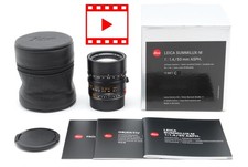  Top MINT in Box Leica Summilux M 50mm f/1.4 ASPH. Black 6bit 6-Bit 11891 JAPAN