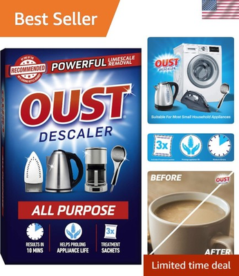 #ad Quick Action All Purpose Descaler Triple Pack for Effective Limescale Removal $19.99