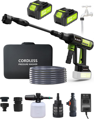 #ad Cordless 1200PSI Pressure Washer with 6 in 1 Nozzle amp; Foam Cannon $183.99