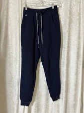 Figs S High Waisted Zamora™ Jogger Scrub Pants Navy